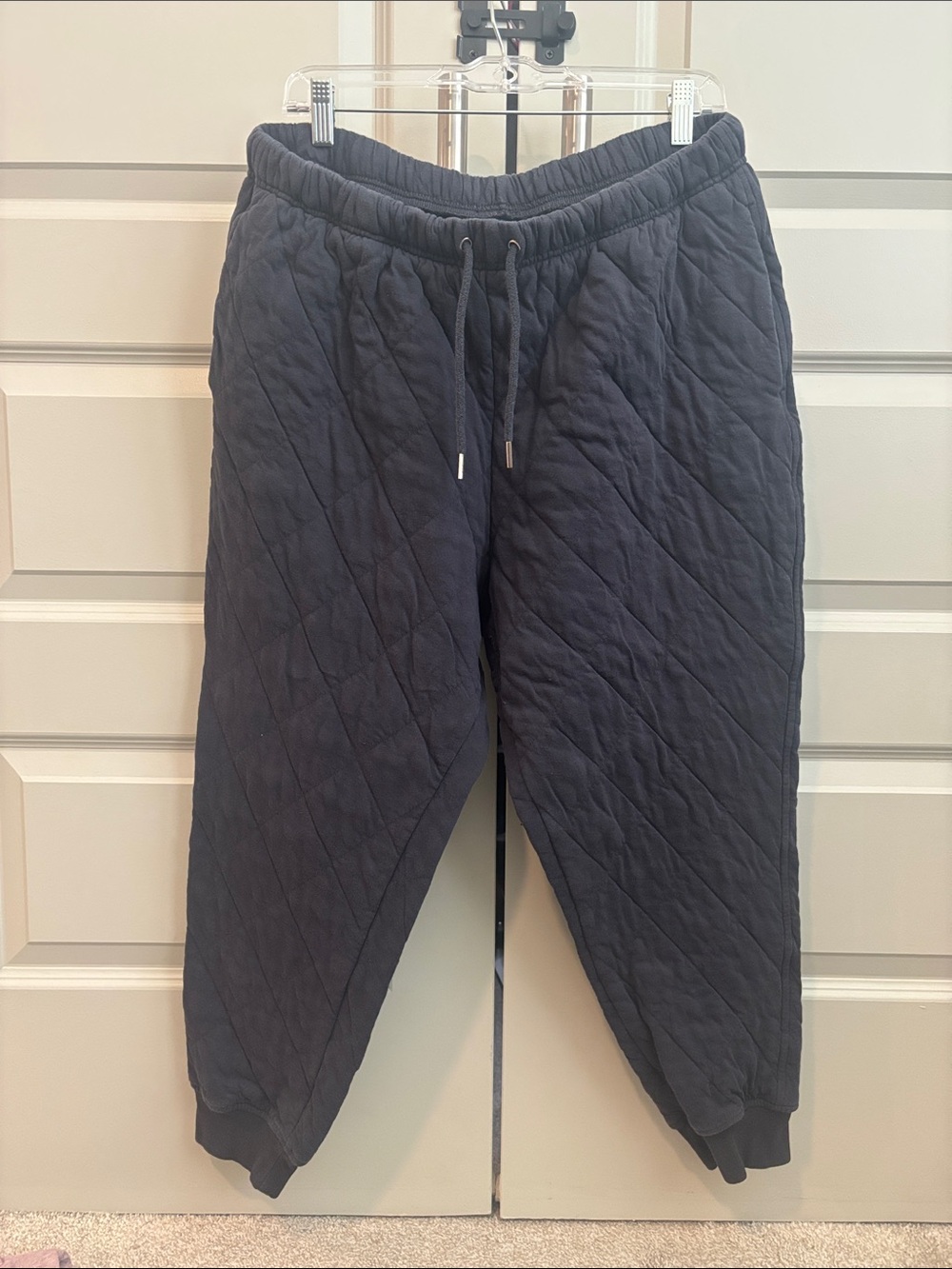 Old Navy Quilted Jogger Pants - Navy